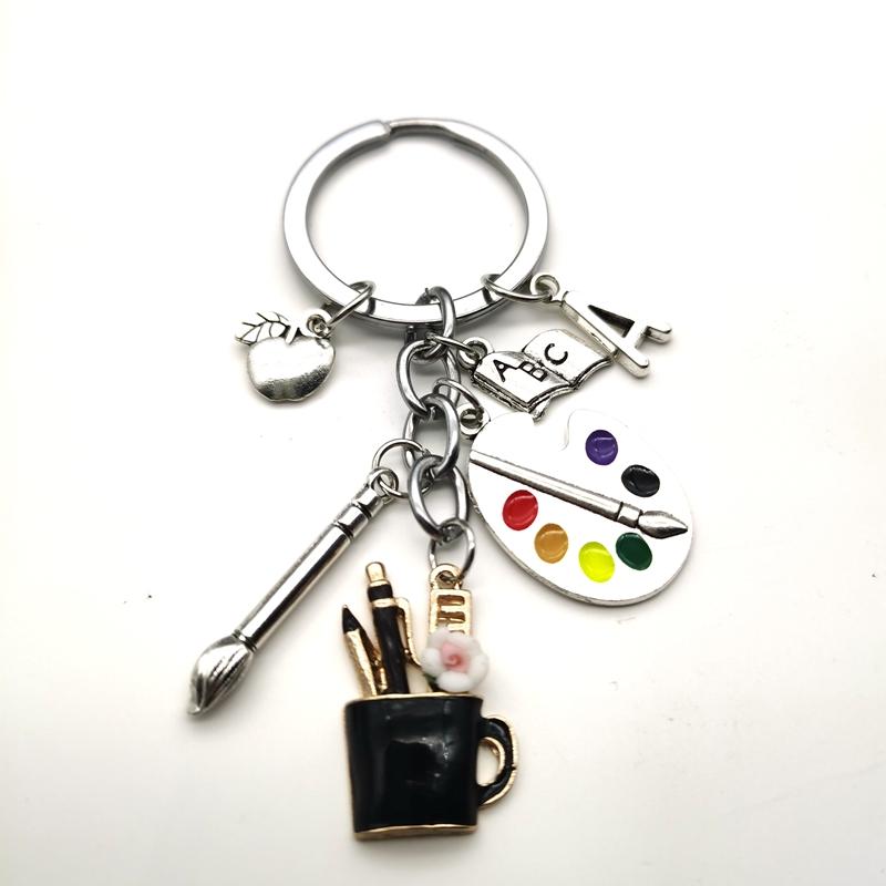 Keychains Fashion A-Z Letter Handmade Drawing Pen Keychain Teacher Student Gift Keyring Jewelry
Keychains Fashion A-Z Letter Handmade Drawing Pen Keychain Teacher Student Gift Keyring Jewelry