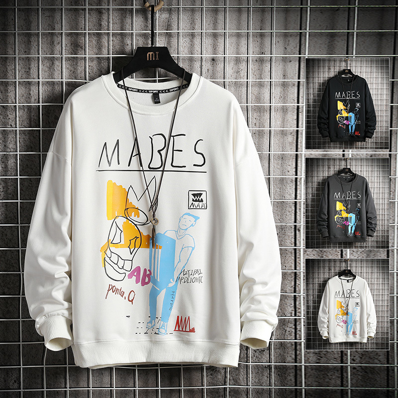 2021 New Spring Sweatshirts Fashion Printing Long Sleeve Pullover Comfortable Black White Blue Khaki Red Men's Sweatshir Aj8z
2021 New Spring Sweatshirts Fashion Printing Long Sleeve Pullover Comfortable Black White Blue Khaki Red Men's Sweatshir Aj8z