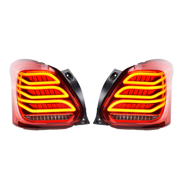 Car LED Tail Light Taillight Assembly For Suzuki Swift 2017-2019 Rear Fog Lamp+ Brake Light+ Reverse+ Dynamic Turn Signal Lights
Car LED Tail Light Taillight Assembly For Suzuki Swift 2017-2019 Rear Fog Lamp+ Brake Light+ Reverse+ Dynamic Turn Signal Lights