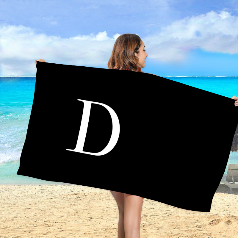 Beach Towel Black white Printed Bath Towels Quick Dry Microfiber Adult Swimwear Beachs Cover Bathroom Bathrobe 8 Designs
Beach Towel Black white Printed Bath Towels Quick Dry Microfiber Adult Swimwear Beachs Cover Bathroom Bathrobe 8 Designs