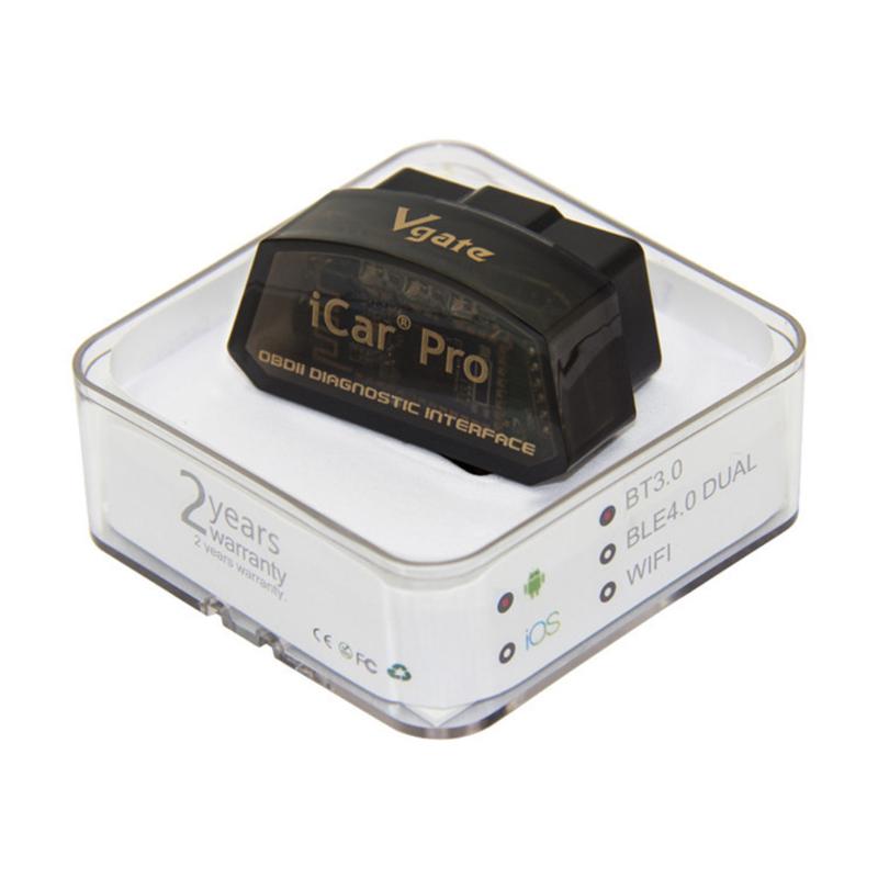 Code Readers & Scan Tools Car Scanner Diagnostic Tool Bluetooth 3.0 OBD2 Low Power Vehicle Reader Fault Detector Vgate ICar Pro
Code Readers & Scan Tools Car Scanner Diagnostic Tool Bluetooth 3.0 OBD2 Low Power Vehicle Reader Fault Detector Vgate ICar Pro