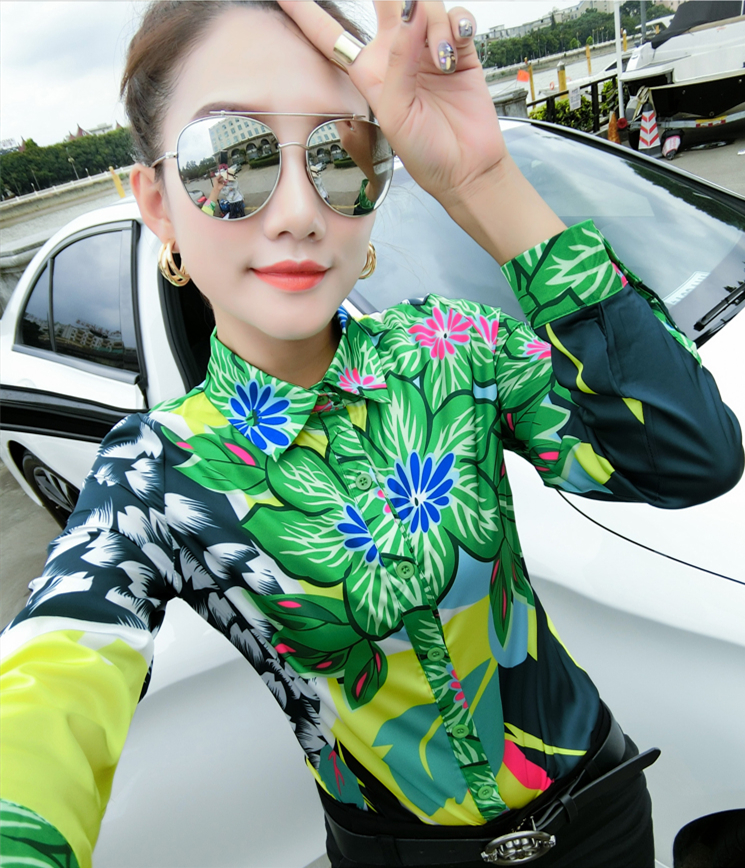 Luxury Designer Floral Printed Shirts Women's Office Elegant Slim Long Sleeve Runway Lapel Blouse Casual Spring Autumn Winter Ladies Fashion Button Shirt Tops
Luxury Designer Floral Printed Shirts Women's Office Elegant Slim Long Sleeve Runway Lapel Blouse Casual Spring Autumn Winter Ladies Fashion Button Shirt Tops