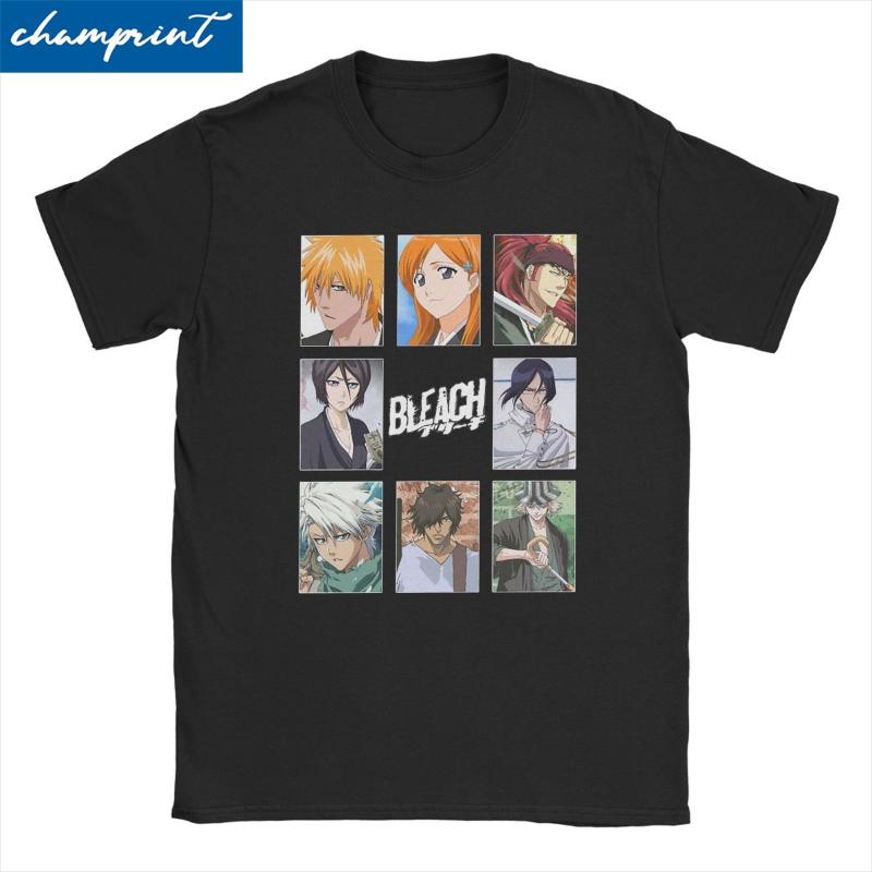 Men' T-Shirts Leisure Japanese Anime Manga Supernatural Bleach Characters Men Women' Cotton T Shirt Ichigo Tees Plus Size Clothes, Black
Men' T-Shirts Leisure Japanese Anime Manga Supernatural Bleach Characters Men Women' Cotton T Shirt Ichigo Tees Plus Size Clothes, Black