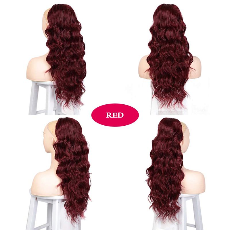 wig 24inch high temperature silk body wave natural synthetic hair wigs women wigs