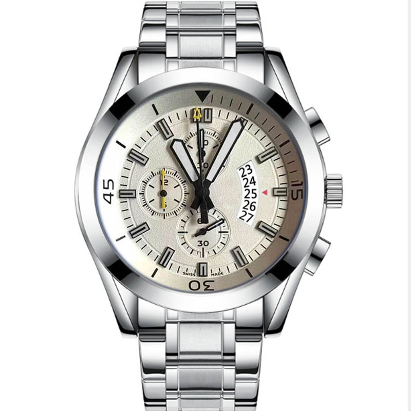 Montre De Luxe Fashion Quartz Mens Watch With Calendar Leather Strap High Quality Designer Watches Chronograph relogio masculino, No.8
Montre De Luxe Fashion Quartz Mens Watch With Calendar Leather Strap High Quality Designer Watches Chronograph relogio masculino, No.8