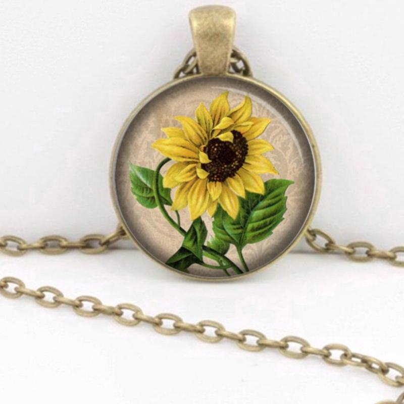 Pendant Necklaces Delicate Sunflower Choker Necklace For Women Creative Imitation Party Jewelry Gift Clothes Accessories
Pendant Necklaces Delicate Sunflower Choker Necklace For Women Creative Imitation Party Jewelry Gift Clothes Accessories