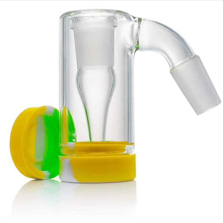 14mm Male Glass Ash Catcher External silicone contain straight silicone bong water bong glass bong oil rig smoking pipes accessories
14mm Male Glass Ash Catcher External silicone contain straight silicone bong water bong glass bong oil rig smoking pipes accessories