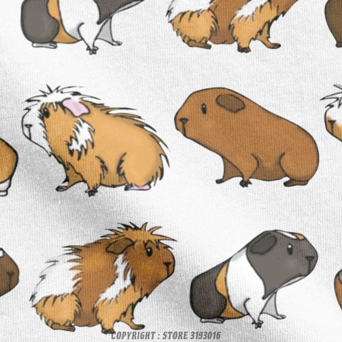 Men T-Shirt Guinea Pig Procession T Shirt Camisa Animal Lover Animals Kawaii Pet Tshirt Harajuku Tops Plus Size 210629