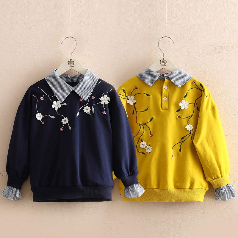 Hoodies & Sweatshirts 2021 Autumn Spring 2 3 4 5 6 Years Flower Embroidery Turn-Down Collar Patchwork Fake Pcs Sweatshirt For Kids Baby Girl, Black
Hoodies & Sweatshirts 2021 Autumn Spring 2 3 4 5 6 Years Flower Embroidery Turn-Down Collar Patchwork Fake Pcs Sweatshirt For Kids Baby Girl, Black