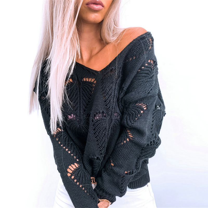2021 New Elegant Off Shoulder Women Knitted Sweater Autumn Long Sleeve Hollow Out Top Pullover Spring Solid Loose Casual Sweaters Jumper Nmb, 08
2021 New Elegant Off Shoulder Women Knitted Sweater Autumn Long Sleeve Hollow Out Top Pullover Spring Solid Loose Casual Sweaters Jumper Nmb, 08