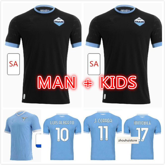 Men Kids kits 2021 2022 Lazio soccer jerseys home away SERGEJ IMMOBILE football shirts LULIC J.CORREA LUIS ALBERTO 21 22
Men Kids kits 2021 2022 Lazio soccer jerseys home away SERGEJ IMMOBILE football shirts LULIC J.CORREA LUIS ALBERTO 21 22