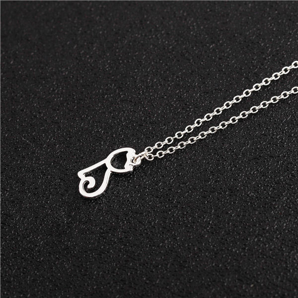 Gold Silver Elephant in Snake Honey Bee Elk Deer Bird Hedgehog Alien Cat Dog Mouse Head Pendant Chain Necklace Animal Choker for Women