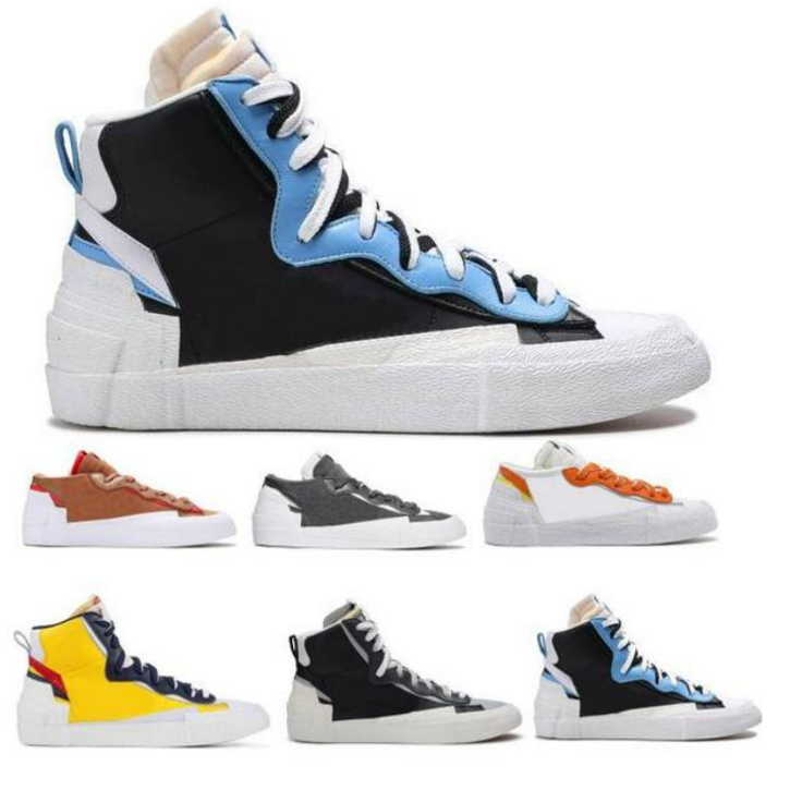 Designer Sacais Blazer Mid 77 Vintage Flat Low Casual Shoes Top Quality Mens Womens Platform Sneakers Catechu Indigo Black Legend Blue air Sports 36-46, 13
Designer Sacais Blazer Mid 77 Vintage Flat Low Casual Shoes Top Quality Mens Womens Platform Sneakers Catechu Indigo Black Legend Blue air Sports 36-46, 13
