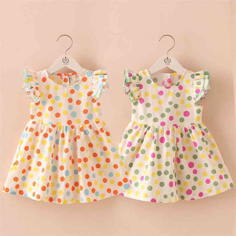 Summer 2- Years Beautiful Pretty Sweet Children Pleat Short Fly Sleeve Party Prom Polka Dot Dresses For Baby Kids Girls 210701, Orange
Summer 2- Years Beautiful Pretty Sweet Children Pleat Short Fly Sleeve Party Prom Polka Dot Dresses For Baby Kids Girls 210701, Orange