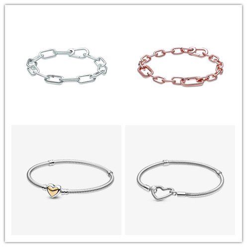 925 sterling silver suitable for Pandora crown bracelet snake chain bracelet lady Diy luxury jewelry
925 sterling silver suitable for Pandora crown bracelet snake chain bracelet lady Diy luxury jewelry
