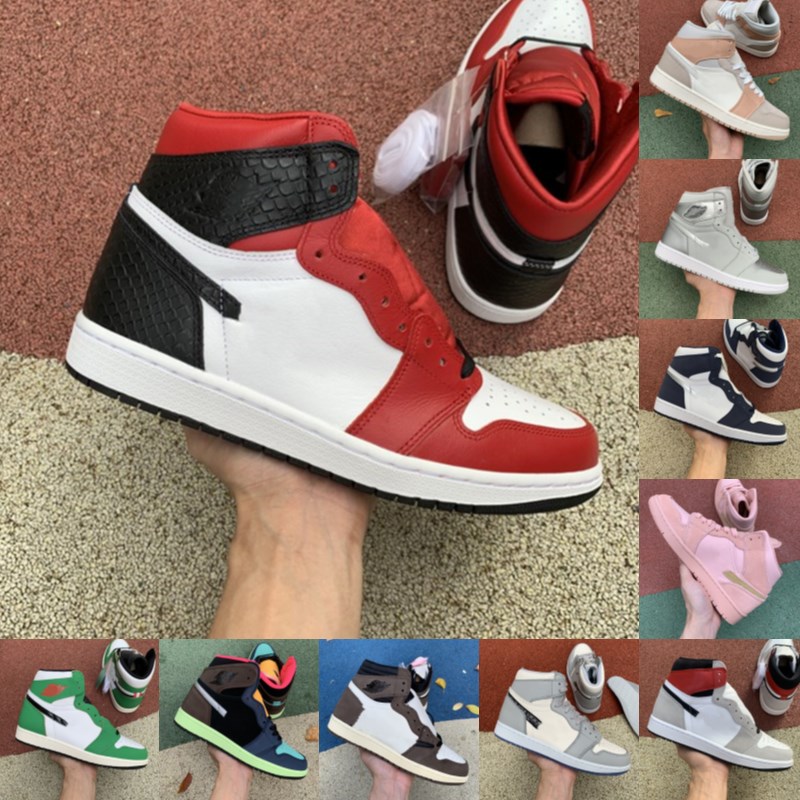 1s High Light Smoke Grey Mens basketball shoes Shattered Backboard jumpman 1 Satin Snake UNC White to Chicago Women Travis Scotts Sneakers
1s High Light Smoke Grey Mens basketball shoes Shattered Backboard jumpman 1 Satin Snake UNC White to Chicago Women Travis Scotts Sneakers