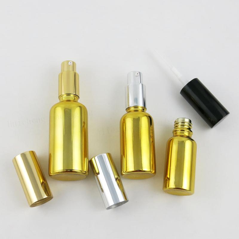 12 X High Quality Refillable Gold Glass Cream Shampoo Bottle With Gold Black Silver Pump 5ml 10ml 20ml 30ml 50ml 100ml
12 X High Quality Refillable Gold Glass Cream Shampoo Bottle With Gold Black Silver Pump 5ml 10ml 20ml 30ml 50ml 100ml
