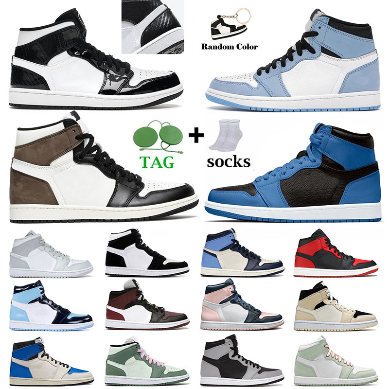 Top Quality Jumpman 1 1s Basketball Shoes Mens Womens University Blue Marina High OG Dark Mocha TObsidian Mid Carbon Fiber Dutch Green Seafoam Sneakers Trainers, A26 36-46 bred toe
Top Quality Jumpman 1 1s Basketball Shoes Mens Womens University Blue Marina High OG Dark Mocha TObsidian Mid Carbon Fiber Dutch Green Seafoam Sneakers Trainers, A26 36-46 bred toe