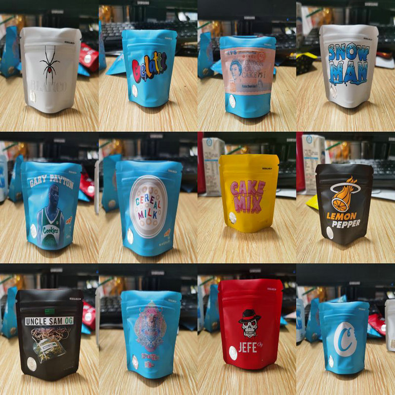 Cookie 0.035oz 1g Empty Packaging Bags Cake Mix Gary Payton Lemon Pepper Cereal Milk Blanco Uncle Sam Jefe Snow Man jllPbp
Cookie 0.035oz 1g Empty Packaging Bags Cake Mix Gary Payton Lemon Pepper Cereal Milk Blanco Uncle Sam Jefe Snow Man jllPbp