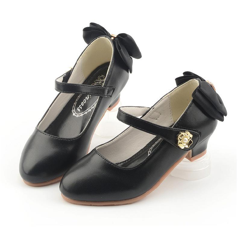 Flat Shoes Princess Kids High Heels Dress Party Leather Soild Color Girls Children' Black Enfants Wedding Birthday, Black;grey
Flat Shoes Princess Kids High Heels Dress Party Leather Soild Color Girls Children' Black Enfants Wedding Birthday, Black;grey