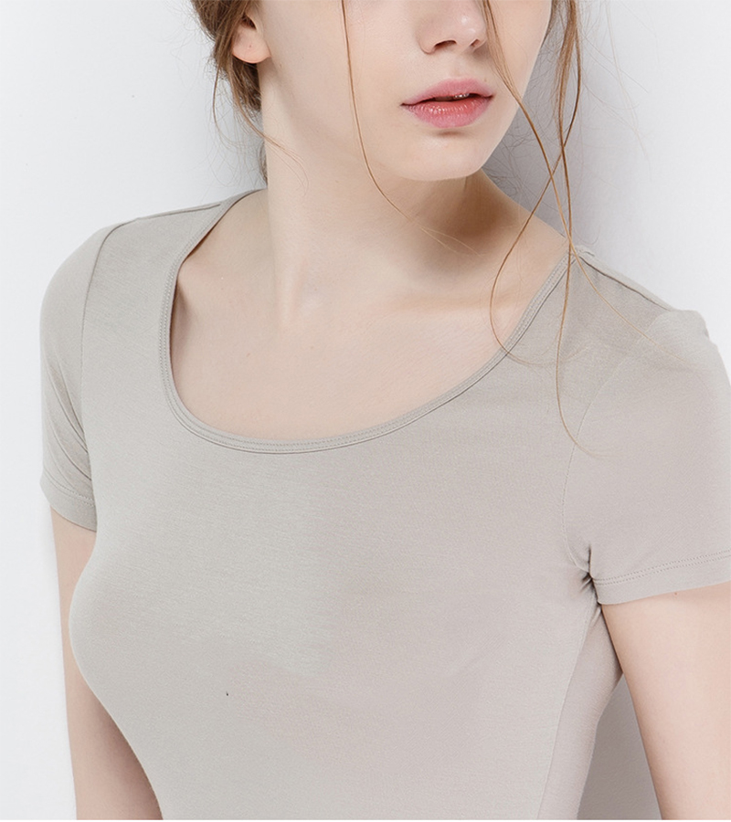Simple Amazing Women's T-Shirt Round Neck Tops Female Tees Slim Fit Clothes Short-sleeved Soft Elastic Modal Fabric Fashion Designer S-2XL, Pink
Simple Amazing Women's T-Shirt Round Neck Tops Female Tees Slim Fit Clothes Short-sleeved Soft Elastic Modal Fabric Fashion Designer S-2XL, Pink