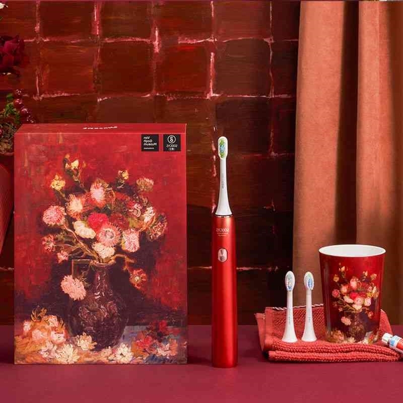 electric toothbrush x3u Sushi rechargeable men's and women's full automatic sonic whitening soft hair couple set Van Gogh gift box
electric toothbrush x3u Sushi rechargeable men's and women's full automatic sonic whitening soft hair couple set Van Gogh gift box