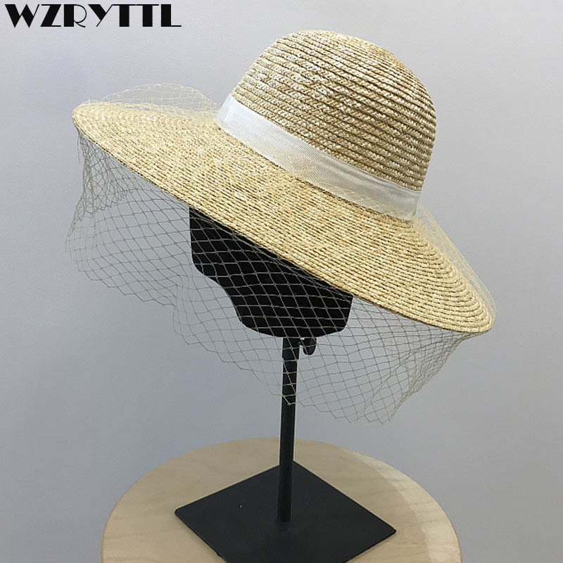 2021 New Style Summer Women Fascinator Veil Netting Straw Ribbon Sun for Beach Street Daily Elegant Kentucky Derby Hat 3fjd, Black
2021 New Style Summer Women Fascinator Veil Netting Straw Ribbon Sun for Beach Street Daily Elegant Kentucky Derby Hat 3fjd, Black