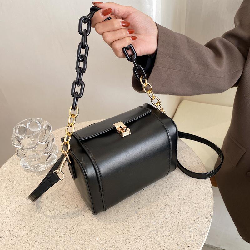 Fashion Vintage Women's Shoulder Bag 2021 New Pu Leather Luxury Design Crossbody Bags for Woman Trend Chain Handbag, Brown
Fashion Vintage Women's Shoulder Bag 2021 New Pu Leather Luxury Design Crossbody Bags for Woman Trend Chain Handbag, Brown