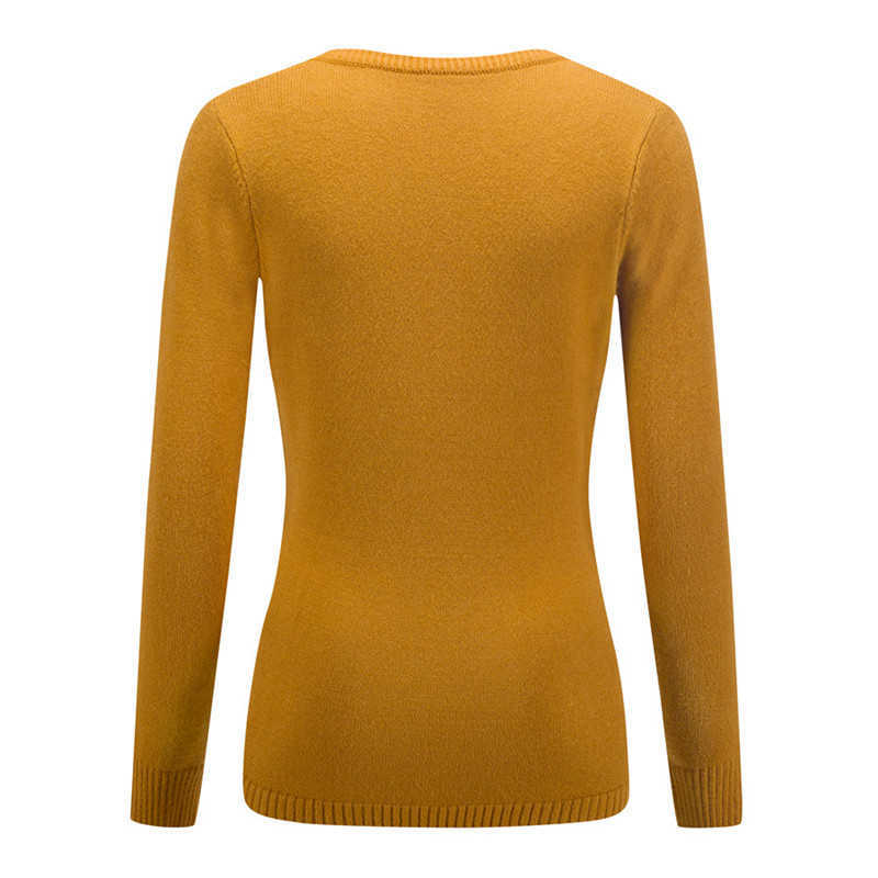 Yolanda Paz autumn winter female cartoon owl pattern long sleeves o-neck knitted pullover high quality women sweater 211011Z