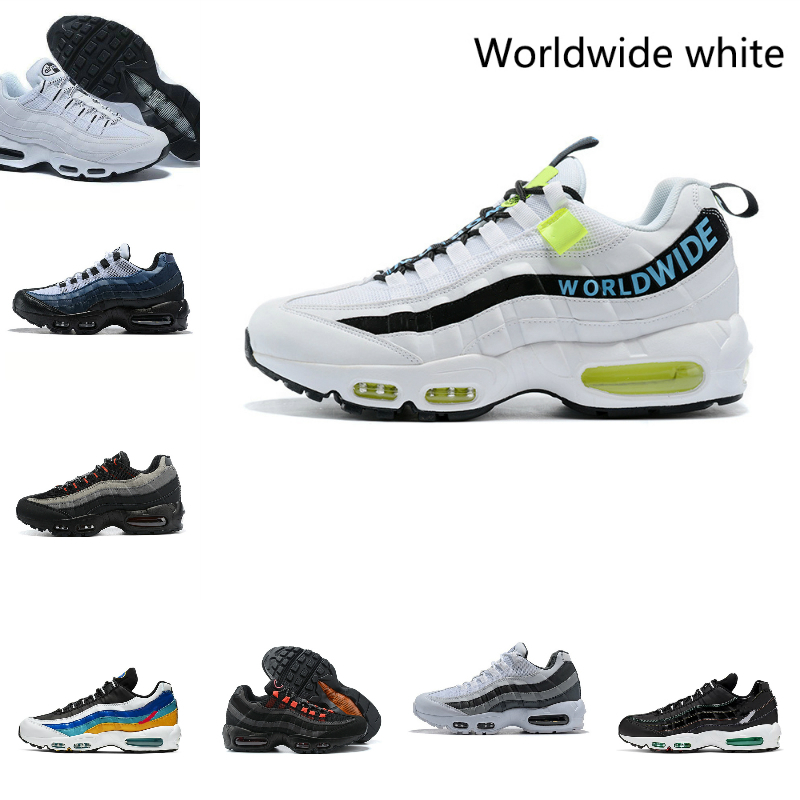Top Quality 95 Running Shoes Yin Yang OG Airs Triple Black White Worldwide Seahawks Particle Grey Neon 95s Laser Fuchsia Red Men Women Sports Sneakers Trainers, P0040
Top Quality 95 Running Shoes Yin Yang OG Airs Triple Black White Worldwide Seahawks Particle Grey Neon 95s Laser Fuchsia Red Men Women Sports Sneakers Trainers, P0040