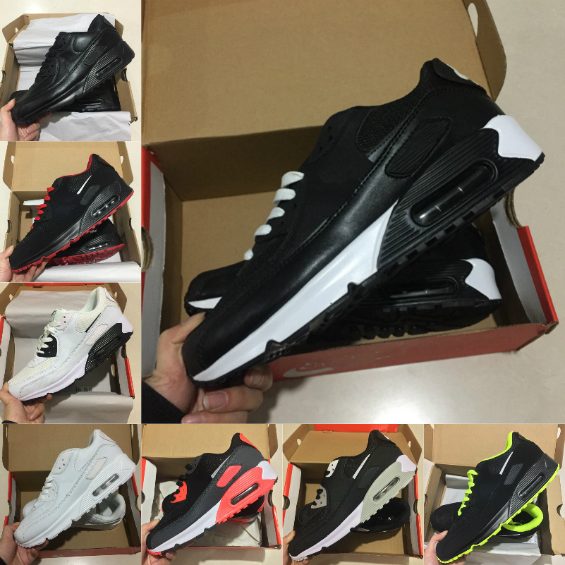 High Quality 2021 New Airs Cushion 90 Running Shoes Cheap Men Women Black White 90s Classic Airs Designers Trainer Outdoor Sports Shoe D45, H9030
High Quality 2021 New Airs Cushion 90 Running Shoes Cheap Men Women Black White 90s Classic Airs Designers Trainer Outdoor Sports Shoe D45, H9030