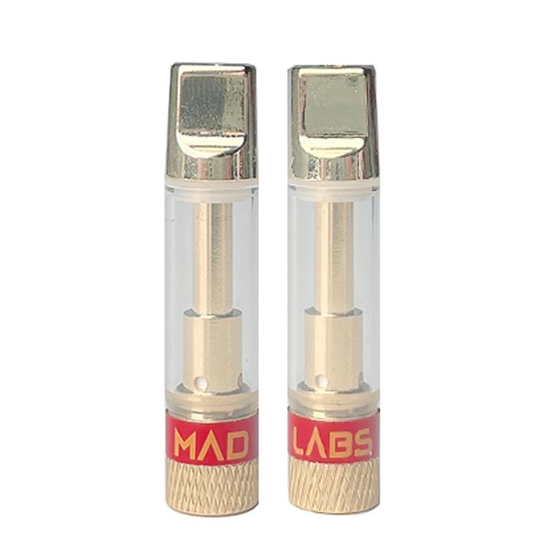 MAD LABS Atomizers Vape Cartridges Packaging 1ml Ceramic Coil Dab Wax Glass Gold Thick Carts 510 Thread Atomizer Empty Vapes Pen 2.0mm Oil Hole E Cigarettes
MAD LABS Atomizers Vape Cartridges Packaging 1ml Ceramic Coil Dab Wax Glass Gold Thick Carts 510 Thread Atomizer Empty Vapes Pen 2.0mm Oil Hole E Cigarettes