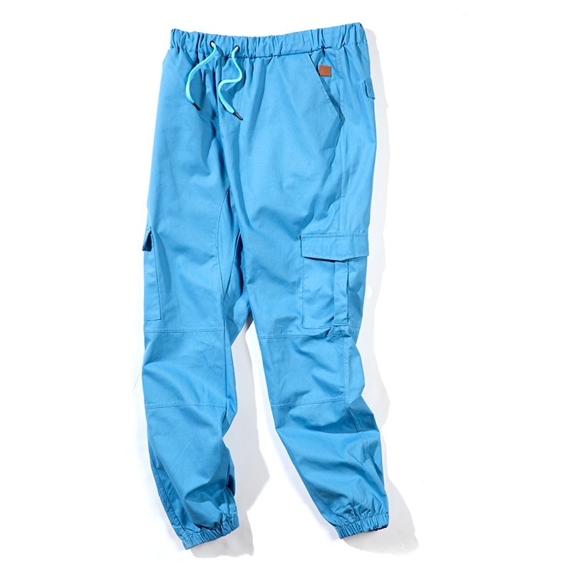 Hip Hop Joggers Cargo Pants Men Harem Casual Multi-Pockets Trousers s Sweatpants Streetwear S-5XL 210810