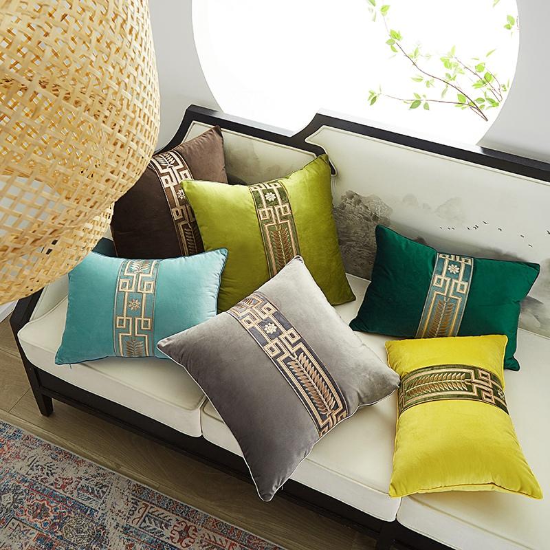Pillow Case Chinese Style Cushion Cover Velvet Luxury Solid Color Throw Modern Retro Home Decoration For Sofa Bed Car
Pillow Case Chinese Style Cushion Cover Velvet Luxury Solid Color Throw Modern Retro Home Decoration For Sofa Bed Car