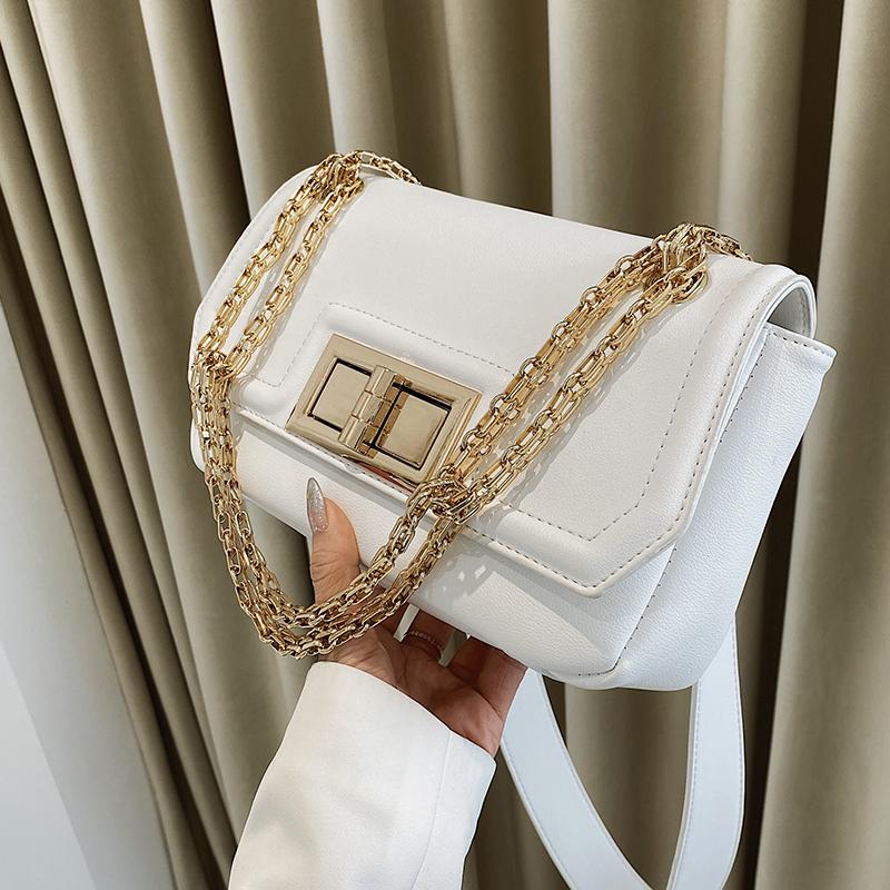 Ladies Crossbody bag 2021 Fashion New High-quality PU Leather Women's Designer Handbag Chain Shoulder Messenger Bag, Black
Ladies Crossbody bag 2021 Fashion New High-quality PU Leather Women's Designer Handbag Chain Shoulder Messenger Bag, Black