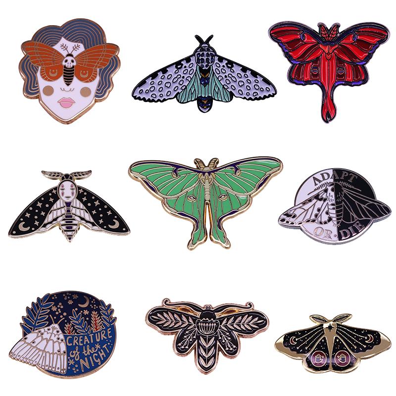 Pins, Brooches Beautiful Moths Brooch Insect Enamel Pin Christmas Crimson Moth Butterfly Jewelry
Pins, Brooches Beautiful Moths Brooch Insect Enamel Pin Christmas Crimson Moth Butterfly Jewelry