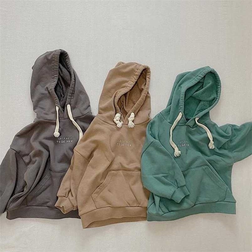 Autumn Kids Long Sleeve Sweatshirts Toddler Baby Boys Girls Loose Letter Hooded Sweatshirt Cotton Sportswear Tops Clothing 211111, 23d143-green
Autumn Kids Long Sleeve Sweatshirts Toddler Baby Boys Girls Loose Letter Hooded Sweatshirt Cotton Sportswear Tops Clothing 211111, 23d143-green