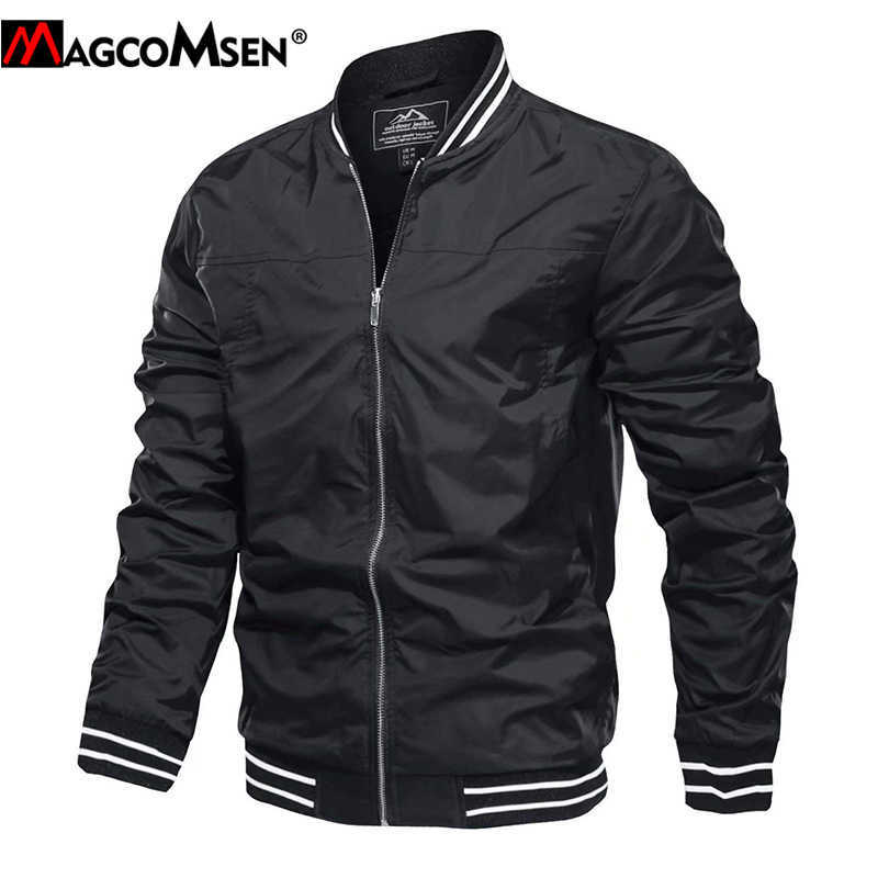 MAGCOMSEN Spring Windbreaker Jackets Men 2021 New Fashion College Varsity Baseball Jacket Autumn Pilot Coat Casual Bomber Jacket X0621, Army green-2
MAGCOMSEN Spring Windbreaker Jackets Men 2021 New Fashion College Varsity Baseball Jacket Autumn Pilot Coat Casual Bomber Jacket X0621, Army green-2