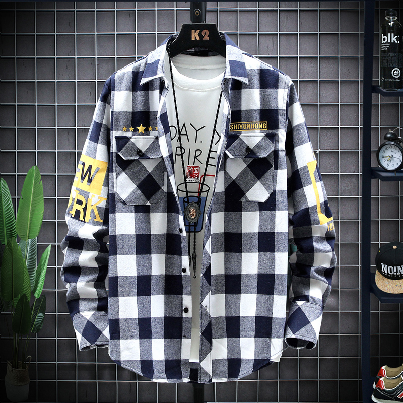 New Spring Summer Cotton Shirts 2021 Hot Style Printed Plaid Casual Shirt Long Sleeve Coats Men Size M-4xl Dropshipping Streetwear Zqsf, Ivory
New Spring Summer Cotton Shirts 2021 Hot Style Printed Plaid Casual Shirt Long Sleeve Coats Men Size M-4xl Dropshipping Streetwear Zqsf, Ivory
