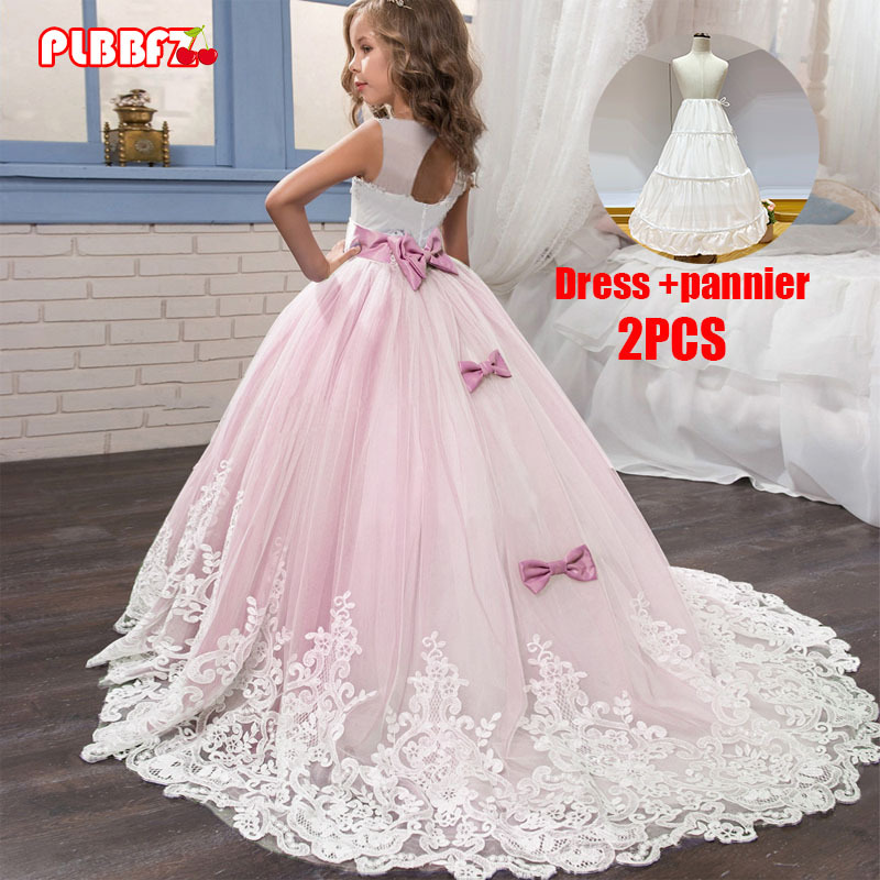 PLBBFZ Pink White First Bridesmaid Dress Girl Kids Dresses For Girls Children Pageant Party Wedding Princess Dress 3-14 Years C0228, Red;yellow
PLBBFZ Pink White First Bridesmaid Dress Girl Kids Dresses For Girls Children Pageant Party Wedding Princess Dress 3-14 Years C0228, Red;yellow
