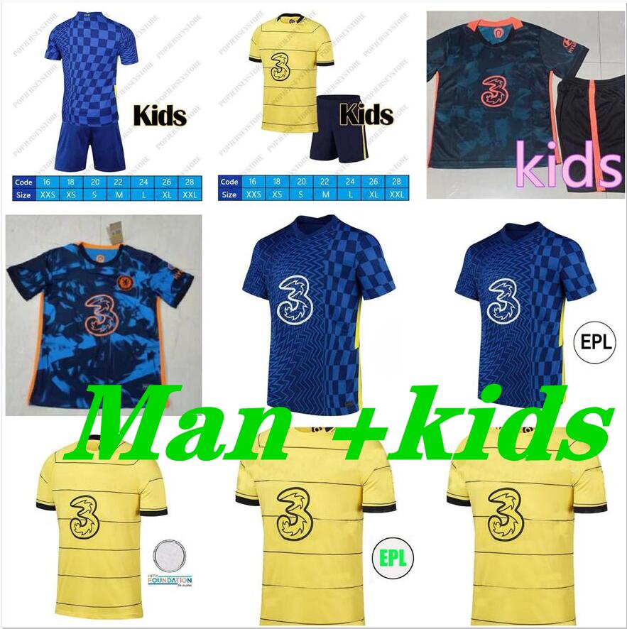 20 21 22 soccer jerseys HAVERTZ ZIYECH football shirt ABRAHAM MOUNT PULISIC camiseta 2021 2022 KANTE LAMPARD men women kids kit uniform, Brown
20 21 22 soccer jerseys HAVERTZ ZIYECH football shirt ABRAHAM MOUNT PULISIC camiseta 2021 2022 KANTE LAMPARD men women kids kit uniform, Brown