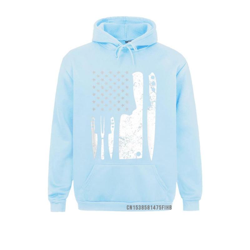 Men's Hoodies & Sweatshirts Chef Knife Sweatshirt Patriotic Easter US Flag Harajuku Fall Hip Hop Camisa Long Sleeve Young Clothes