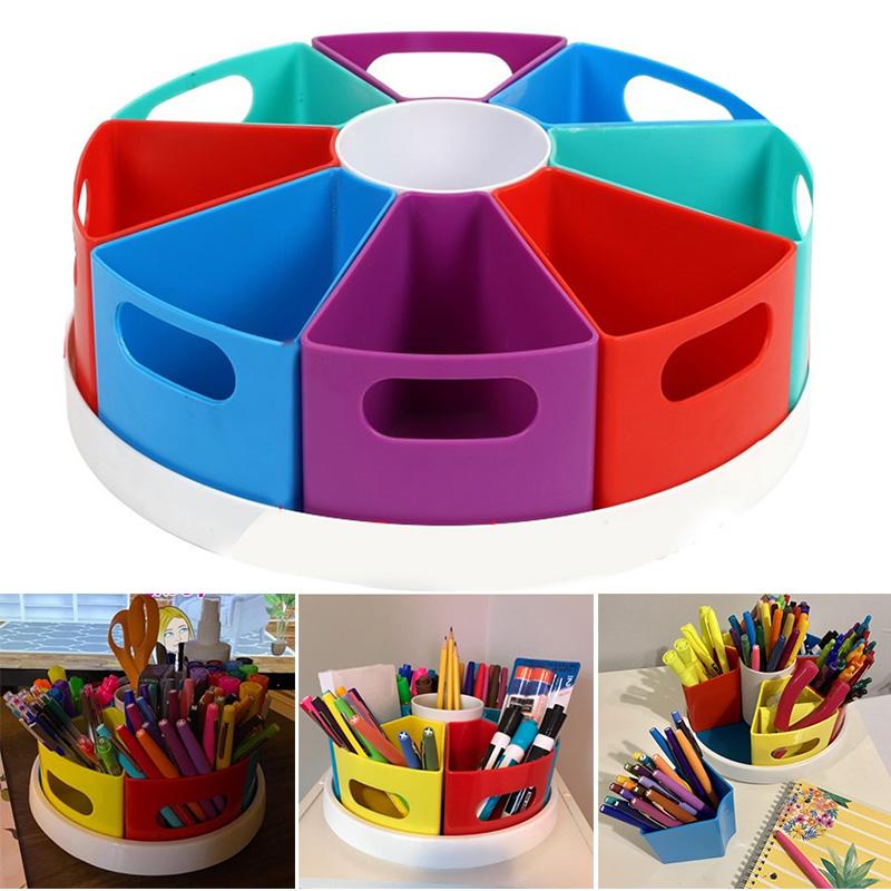 Storage Boxes & Bins 360 Degrees Rotating Organizer Detachable Shelf Units Colorful Pen Holder For Art Supply Kitchen Cosmetics STSF666
Storage Boxes & Bins 360 Degrees Rotating Organizer Detachable Shelf Units Colorful Pen Holder For Art Supply Kitchen Cosmetics STSF666