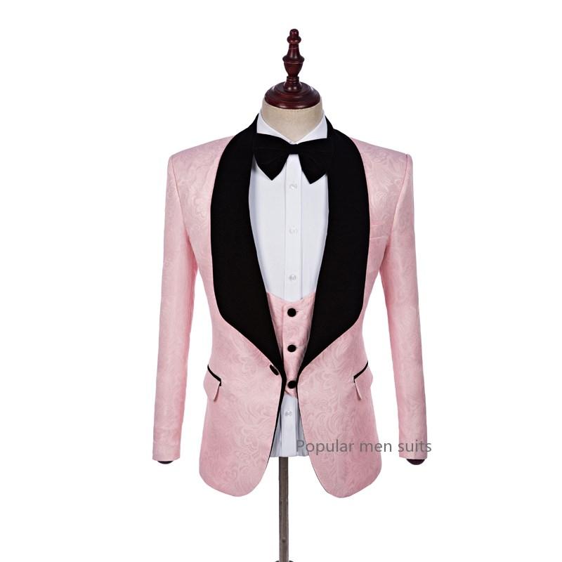 Men's Suits & Blazers Handsome Pink Mens 2021 Dinner Party Prom Tuxedos Groomsmen Wedding Blazer Black/Pink Pants (Jacket+Pants+Vest+Tie), Same as picture
Men's Suits & Blazers Handsome Pink Mens 2021 Dinner Party Prom Tuxedos Groomsmen Wedding Blazer Black/Pink Pants (Jacket+Pants+Vest+Tie), Same as picture