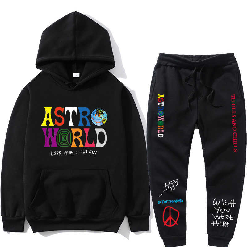 fashion brand TRAVIS SCOTT ASTROWORLD Men Set Fleece Hoodie Pant Warm Tracksuit Sportswear Hooded Track Suits Male Sweatsuit 3XL X0601, Gray
fashion brand TRAVIS SCOTT ASTROWORLD Men Set Fleece Hoodie Pant Warm Tracksuit Sportswear Hooded Track Suits Male Sweatsuit 3XL X0601, Gray