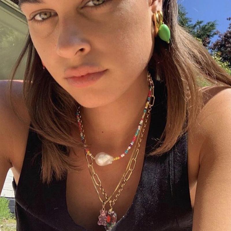 Chokers Bohemian Colorful Beads Cross Pendant Necklace For Women Vintage National Nostalgic Fashion Choker Jewelry 90s Gifts
Chokers Bohemian Colorful Beads Cross Pendant Necklace For Women Vintage National Nostalgic Fashion Choker Jewelry 90s Gifts