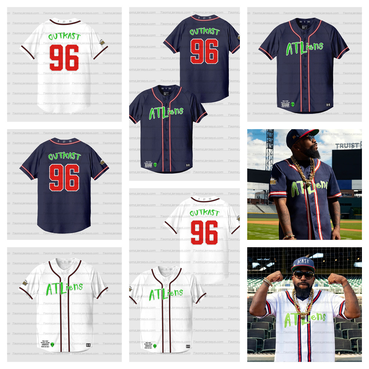 Outkast Atliens Ronald Acuna Jr. Jersey 25th Anniversary Jorge Soler Joc Pederson Max Fried Ozzie Albies Freddie Freeman Dansby Swanson Marcell Ozuna Custom Stitche, Mens cool base
Outkast Atliens Ronald Acuna Jr. Jersey 25th Anniversary Jorge Soler Joc Pederson Max Fried Ozzie Albies Freddie Freeman Dansby Swanson Marcell Ozuna Custom Stitche, Mens cool base