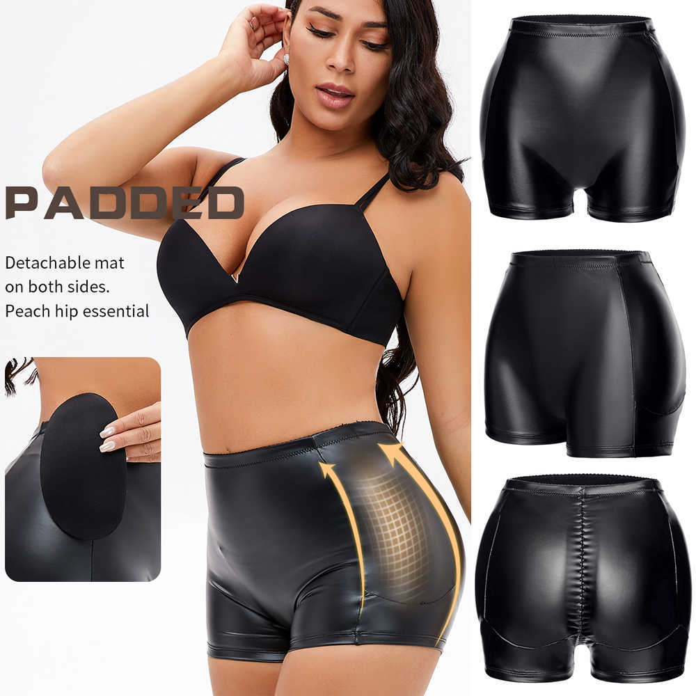 PU Leather Butt Lifter Shapewear Bodysuit Hip Pads Waist Trainer Body Shaper Women Shorts Slimming Underwear Buttocks Buttlifter, Black
PU Leather Butt Lifter Shapewear Bodysuit Hip Pads Waist Trainer Body Shaper Women Shorts Slimming Underwear Buttocks Buttlifter, Black