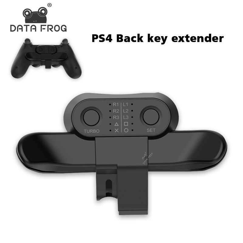 Data Frog Extension Keys Replacement For PS4 Game Controller Gamepad Back Button Attachment Joystick Rear Button With Turbo Key
Data Frog Extension Keys Replacement For PS4 Game Controller Gamepad Back Button Attachment Joystick Rear Button With Turbo Key