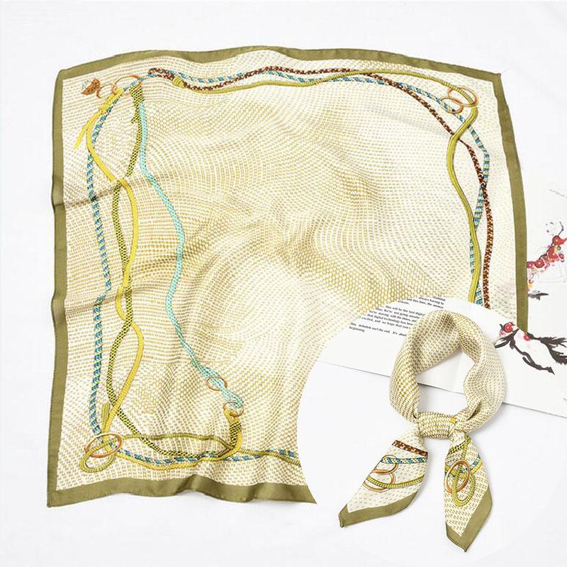 Scarves Women Scarf Silk Wrap Elegant Weave Chain Print Headband Head Neck Tie Band Neckerchief Bag Decorative Square
Scarves Women Scarf Silk Wrap Elegant Weave Chain Print Headband Head Neck Tie Band Neckerchief Bag Decorative Square